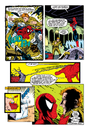 Captain Universe Spidey turns his webs into adamantium