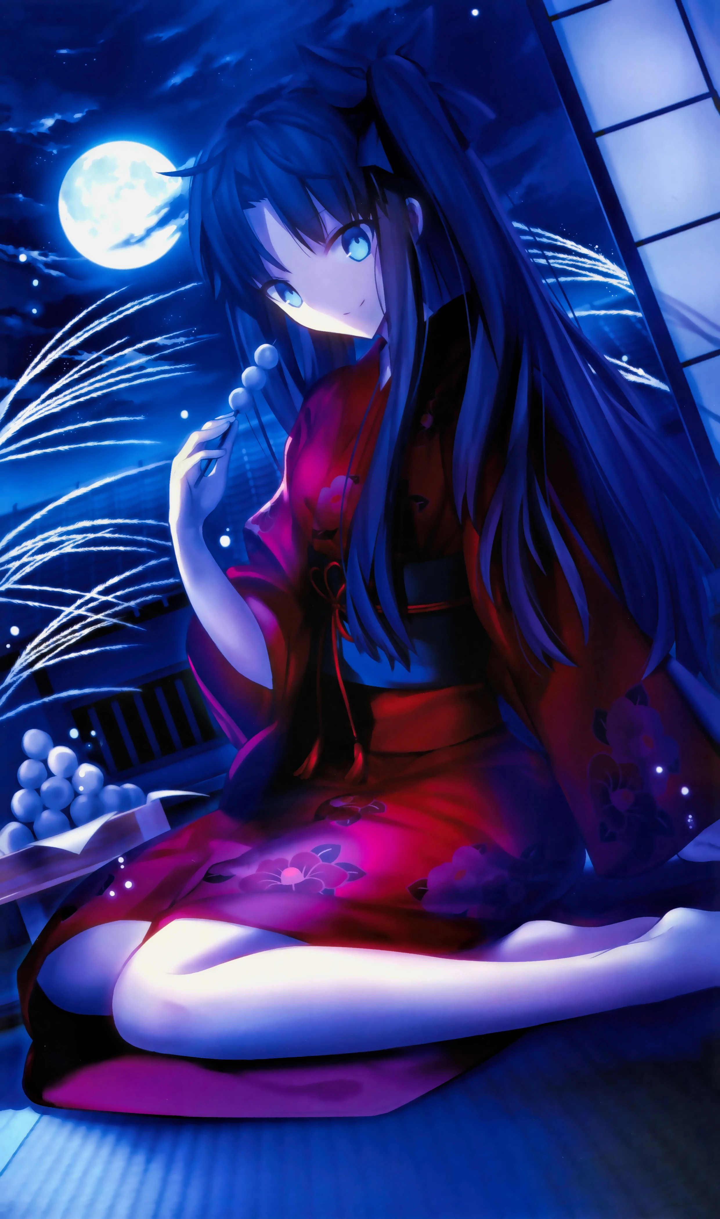 Fate stay night tohsaka rin kimono by fulbring-dcm7xk0
