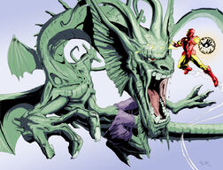 Fin fang foom with color by tgping-d7bmpih