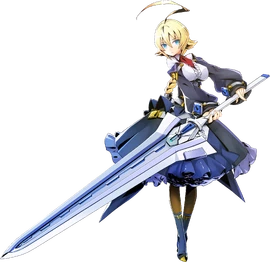Es (Centralfiction, Character Select Artwork)