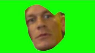 John Cena are you sure about that? GREENSCREEN