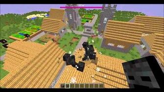Minecraft Withers Destroy Village
