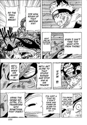Gamabunta getting slapped around by Shukaku 3