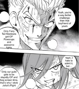 Laxus vs Erza