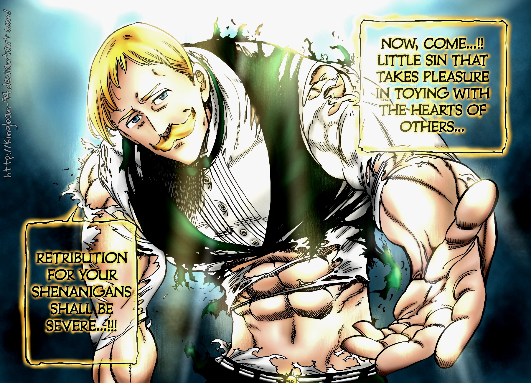 Escanor the lion s sin by kingban 94-d9y49cb