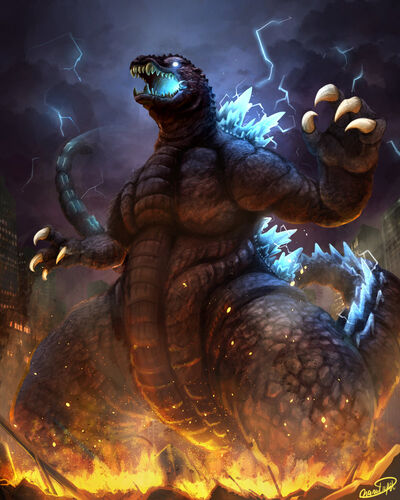 Godzilla 2001 version by narutakiyu-d8u12pr