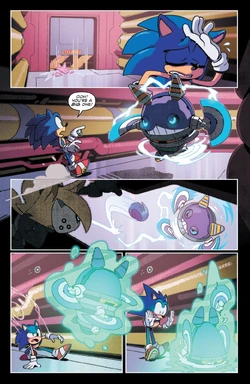 Sonic react