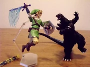 Link vs godzilla by mastersteef-d5ny9og-1-