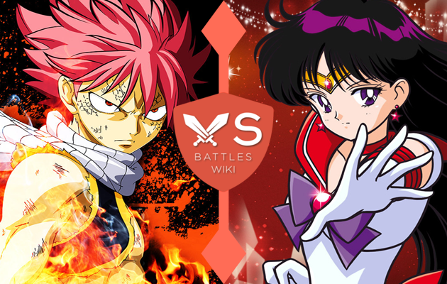 Natsu Dragneel vs Sailor Mars
