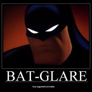 Bat Glare DCAU 01