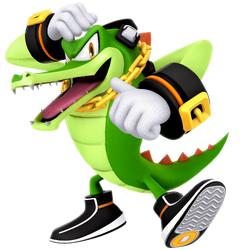 Sonic Games Vector the Crocodile (Render)