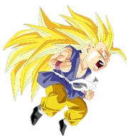 Kid goku gt ssj3 by el maky z-d52d58m