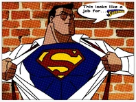 This looks like a job for superman by derianl-d4wepuw