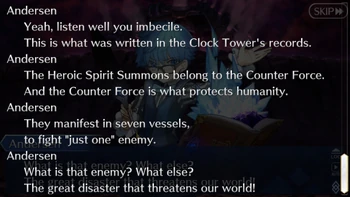 Original purpose of Heroic Spirit summons