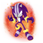 Sonic Games Darkspine Sonic (Render)
