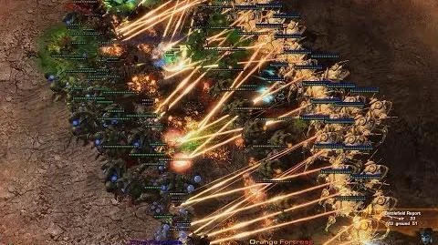 THIS BATTLE IS EVEN MORE COLOSSAL THAN THE PREVIOUS ONE!!! - Desert Strike Azure, StarCraft II
