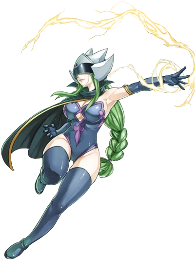 Edens Zero Witch Color Render