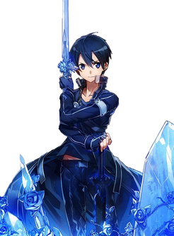 Kirito with Blue Rose Sword Better
