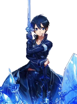 Kirito with Blue Rose Sword Better