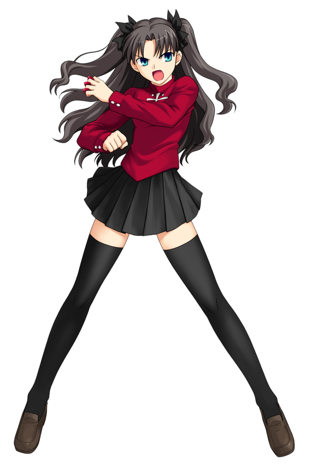 Rin Tohsaka 遠坂 凛 Fate/StayNight Fate/UBW Minecraft Skin