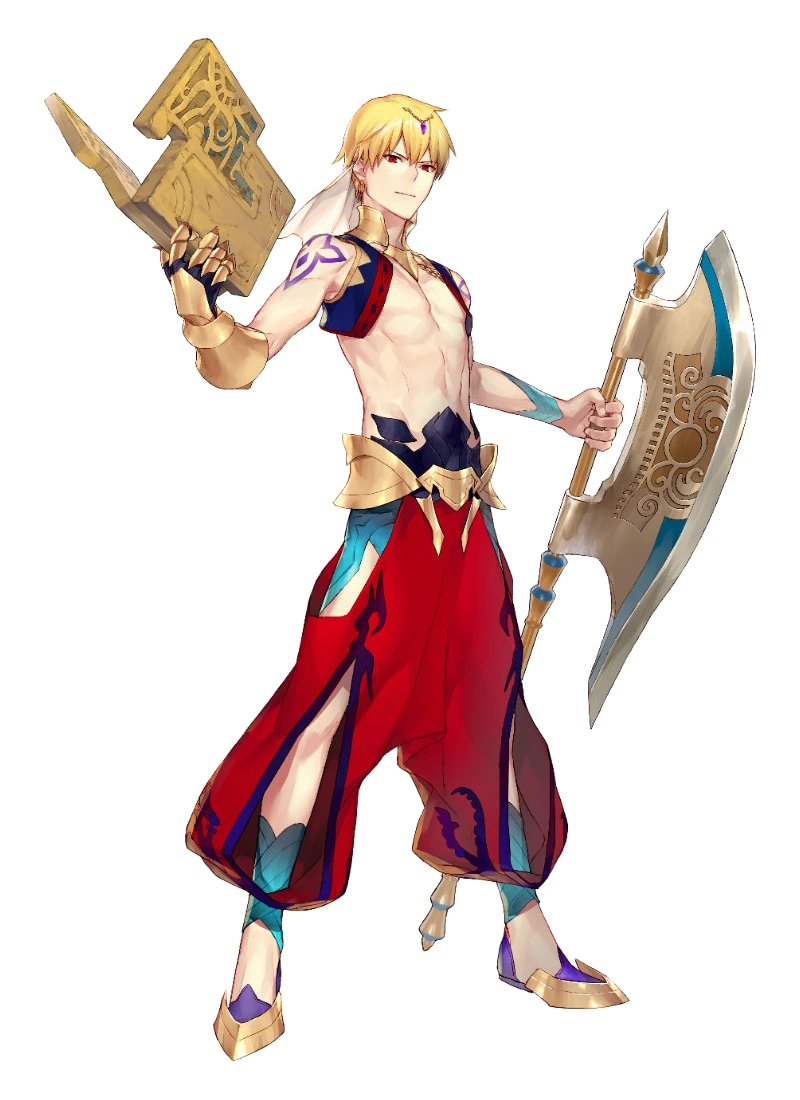 Image Caster Gilgamesh Render.png VS Battles Wiki FANDOM powered