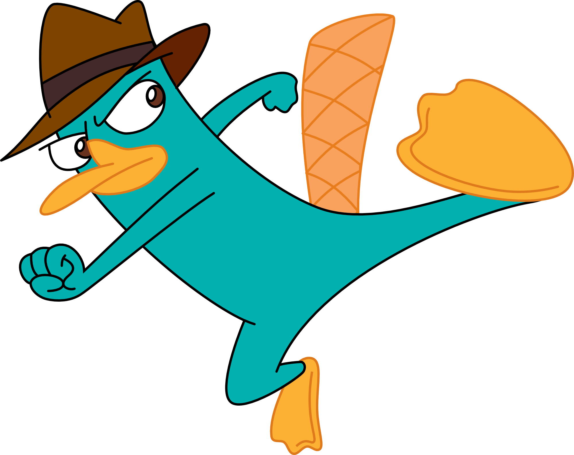 perry platypus cartoon knockout