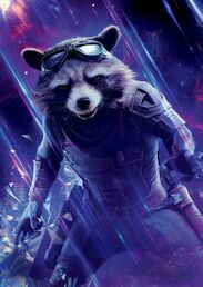 Rocket Raccoon Poster
