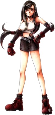 FF7 art Tifa