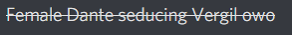 Femaledanteseducingvergil