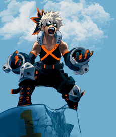 Katsuki bakugou by ultravigo-d9e0v3d