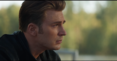 Captain america crying