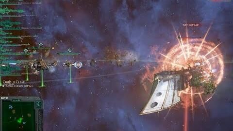 Dark Angels vs Imperial Navy, Heroic Difficulty Elite Mode 1500 points - Battlefleet Gothic Armada