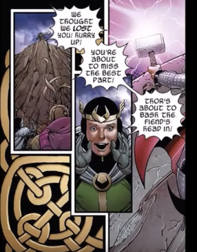 Thor vs celestial 3