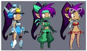 Shantae costumes Shantae costumes