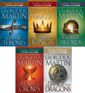 Image result for a song of ice and fire vs game of thrones