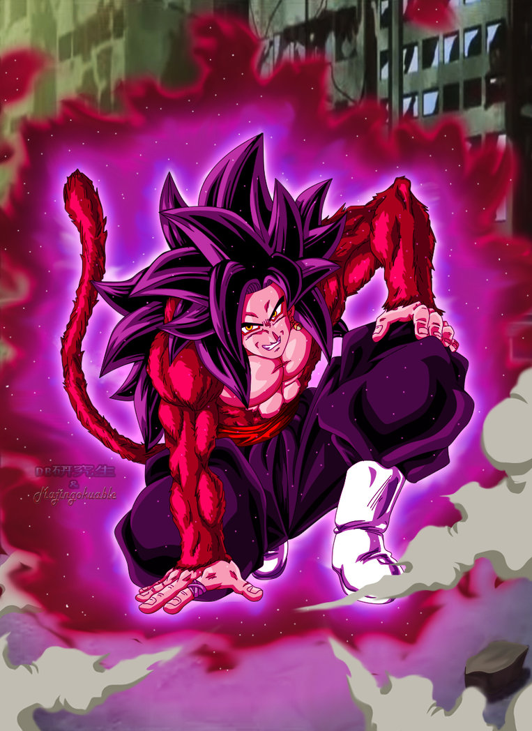 Goku black ssj4 by majingokuable-dalmimx