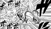 Naruto punches Kaguya Naruto punches Kaguya