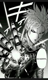 Genos incinerate manga