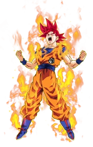Goku super saiyan god 2 by bardocksonic-d9ac4zb