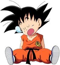 Sleepy Kid Goku