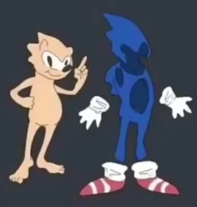 Sonic naked