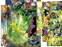 Green Lantarn's contain explosion Green Lantarn's contain explosion