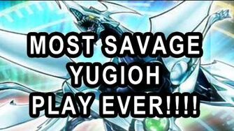 MOST SAVAGE YUGIOH PLAY EVER! INSANE FIELD! OPPONENT LOSES ALL CARDS EXODIA!!