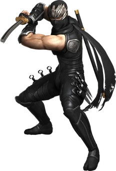Ryu Hayabusa Transparent Background