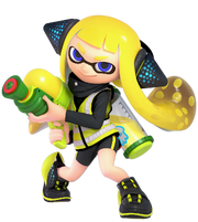 Yellow Inkling girl