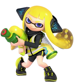 Yellow Inkling girl