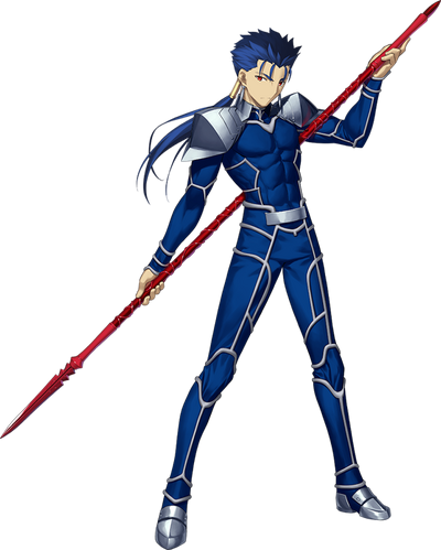 Fate Grand Order Lancer Render