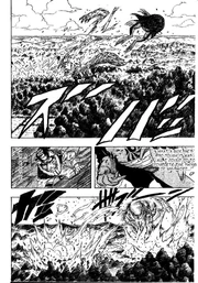 Gamabunta getting slapped around by Shukaku 1