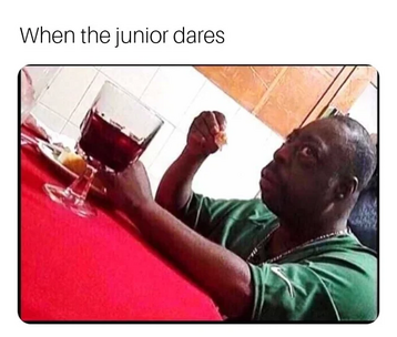 Junior dares
