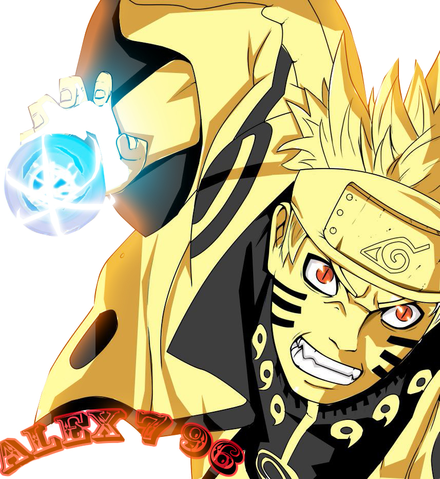 Image - Naruto bijuu mode rasengan reupload by al3x796 ...